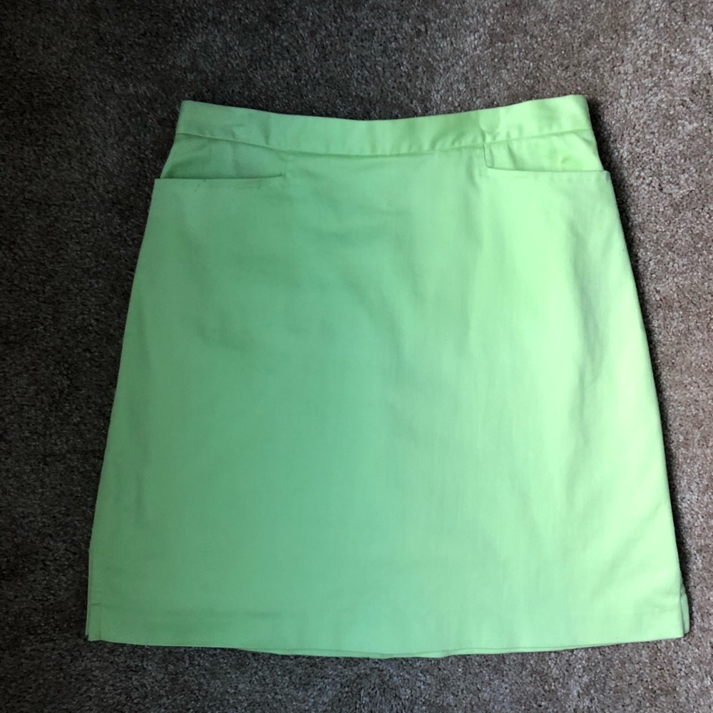 EP Pro Golf Skort, Lime Green, Size 2